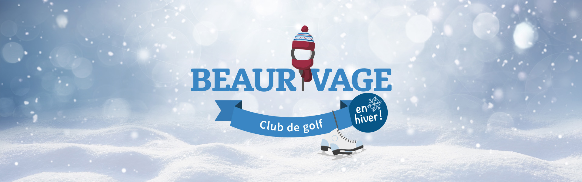 Golf Beaurivage en hiver