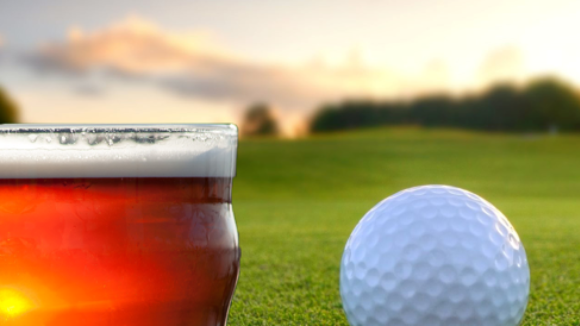bière et golf